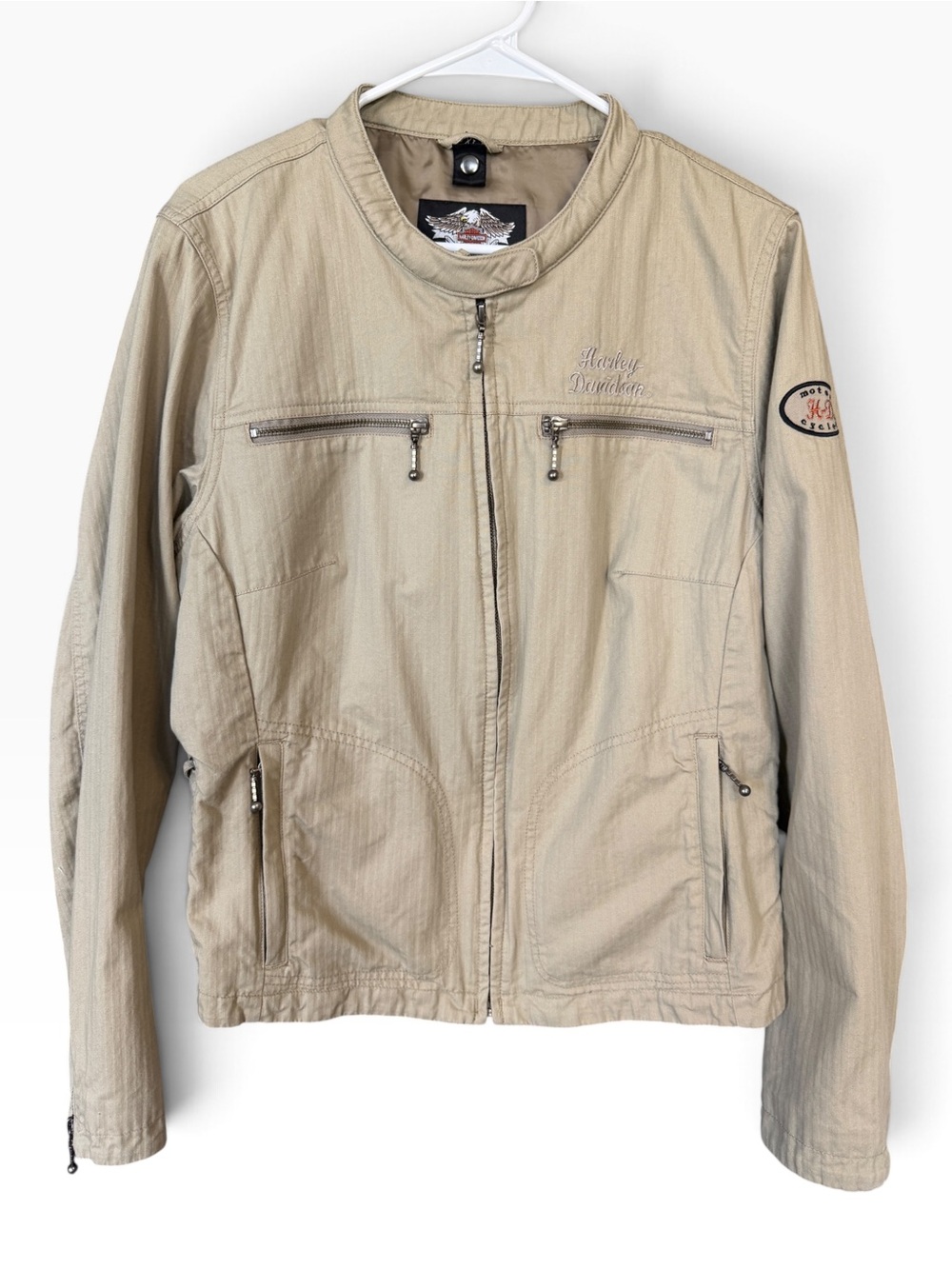 Harley-Davidson Women’s Beige Riding Jacket